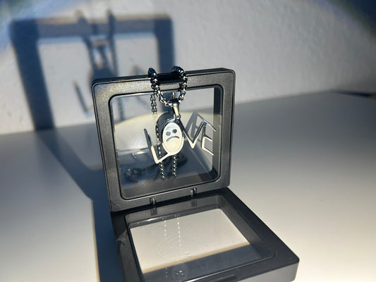 Lil peep love tattoo memorial necklace