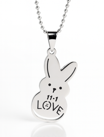 Lil peep - Bunny memorial necklace